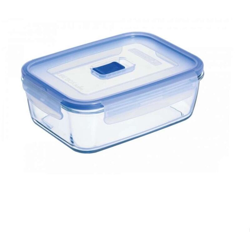Luminarc Rechteckiger Aufbewahrungsbehälter Purebox Mit Glasdeckel 20x15 Cm 122 Cl