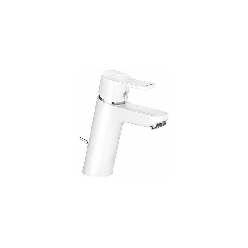 

Pure & easy con lavabo 100 con vaciador metálico blanco / cromado