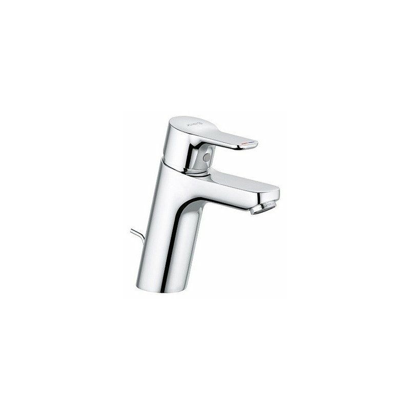 

Pure & easy con mezclador de lavabo 100 con vaciador metálico