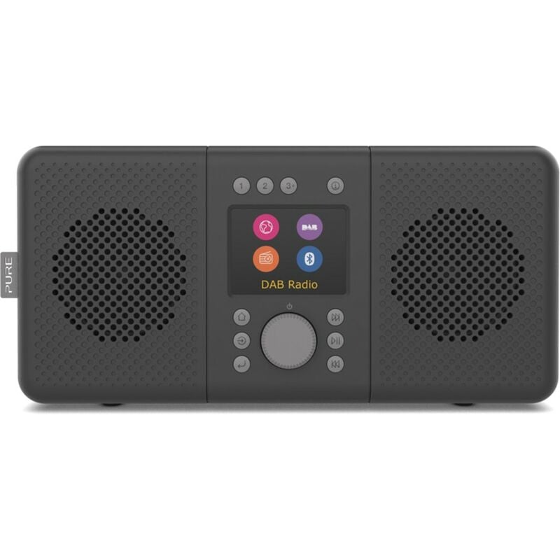 Pure - Radio Internet estéreo Elan Connect+ con dab+ y Bluetooth, Stone Grey Offre exclusive