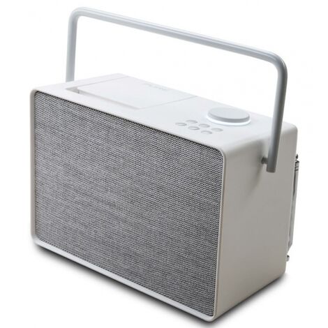Pure Evoke Play Vielseitiges Musiksystem mit DAB+ und Internetradio, weiß (00-12120-00)