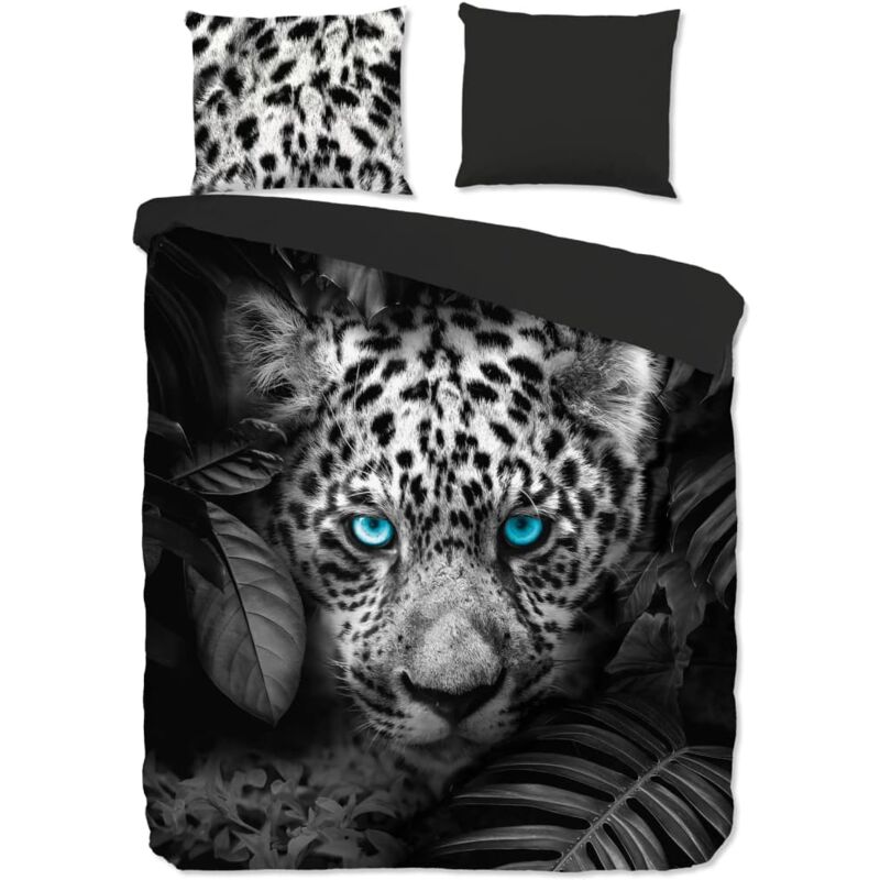 

Funda de edredón BLUE EYES 200x200/220 cm - Antracita - Pure
