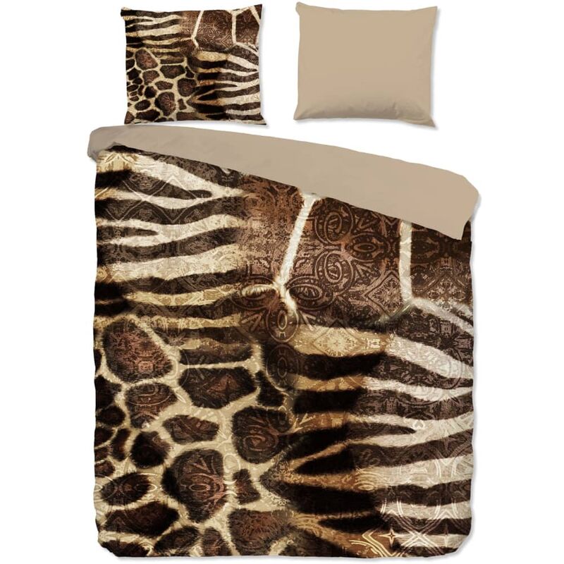 

Pure Funda de edredón KINGA 240x200/220 cm - Marrón