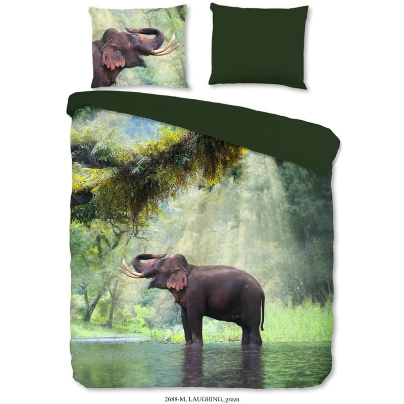 

Funda de edredón LAUGHING 200x200/220 cm - Multicolor - Pure