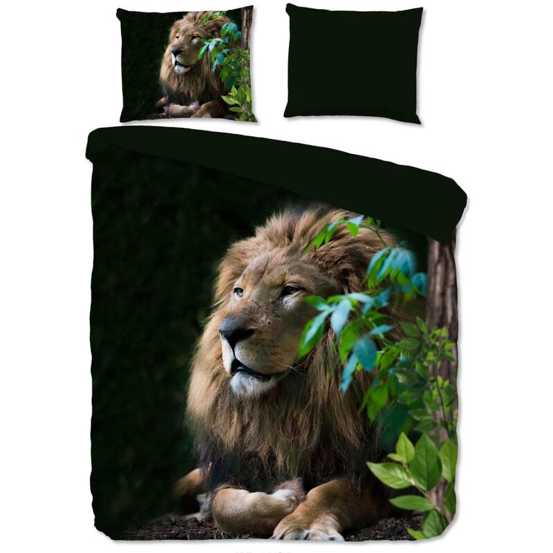 

Pure Funda de edredón LION 200x200/220 cm - Verde