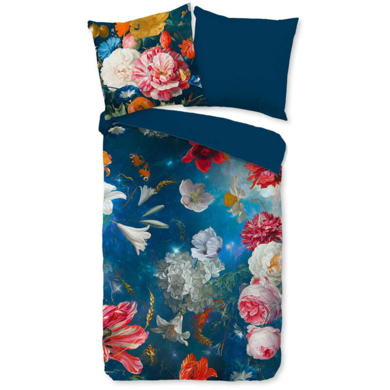 

Funda de edredón SPACE FLOWERS 135x200 cm - Azul - Pure