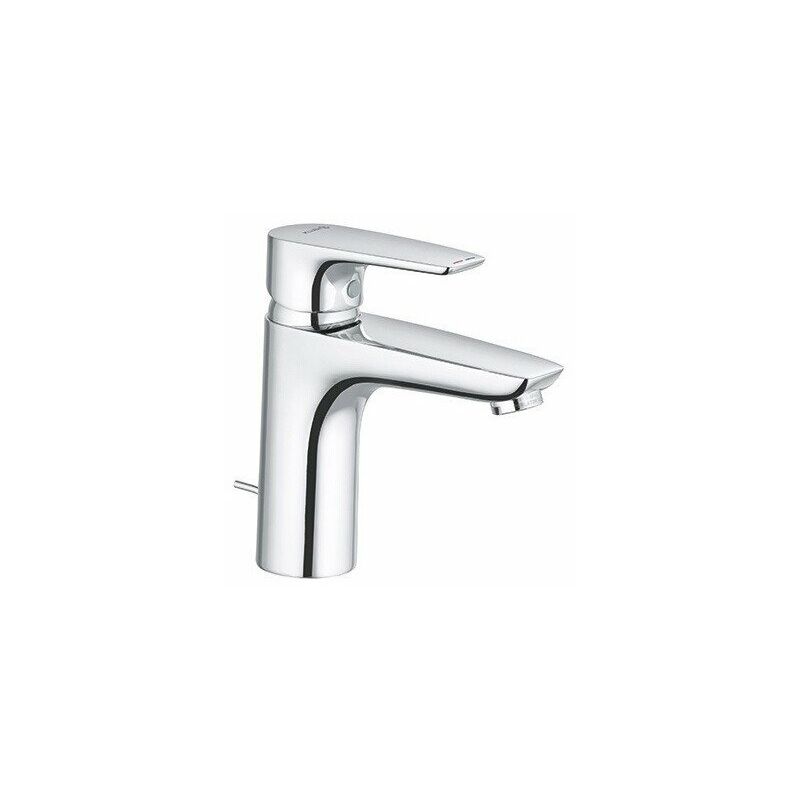 

Pure & solid con mezclador de lavabo 100 con vaciador metálico