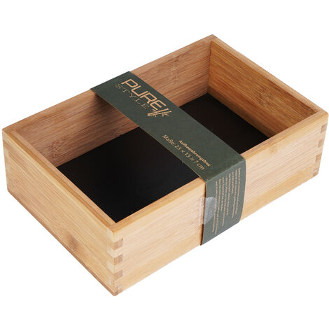 Pure Style Bambus Aufbewahrungsbox 23x15x7cm