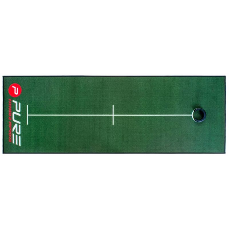 

Pure2Improve Alfombra de práctica de golf 237x80 cm P2I140030 - Verde