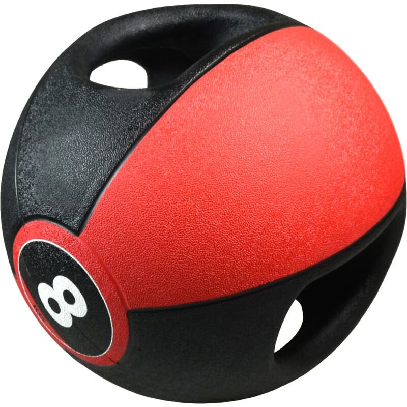 

Pure2Improve Balón medicinal con asas 8 kg rojo