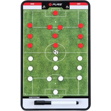 Pure2Improve Double-sided Coach Board Football 35x22 cm P2I100680