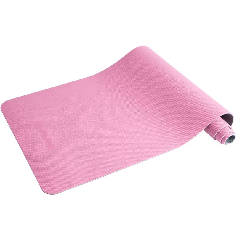 

Pure2Improve Esterilla de yoga rosa y gris 173x58x0,6 cm