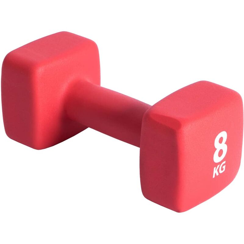

Pure2Improve Mancuerna de neopreno roja 8 kg