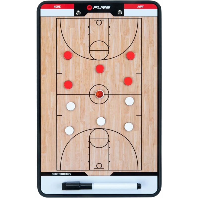 

Pure2Improve Pizarra entrenador baloncesto 2 caras 35x22cm P2I100610 - Beige