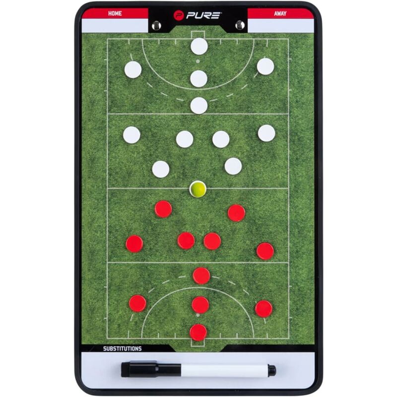

Pure2Improve Pizarra táctica hockey hierba 2 caras 35x22 cm P2I100660 - Verde