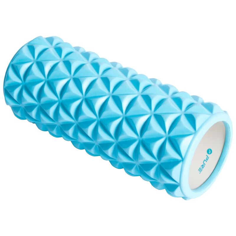 

Pure2Improve Rodillo de yoga azul y blanco 33x14 cm
