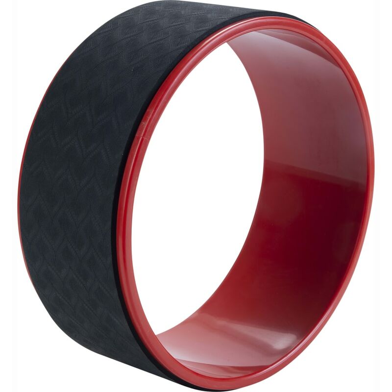 

Pure2Improve Rueda de yoga negro y rojo 30 cm