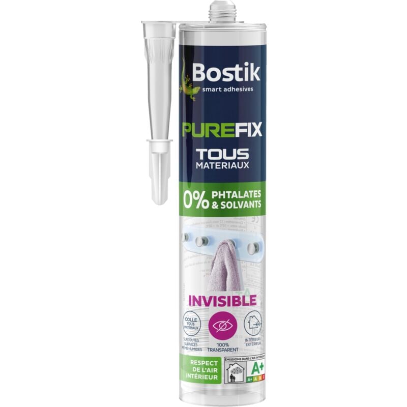 Sader - bostik Purefix invisible280ml - bostik