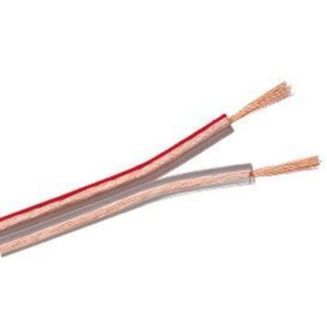 PURELINK Lautsprecherkabel, 2x4 mm², 25m, transparent, CCA