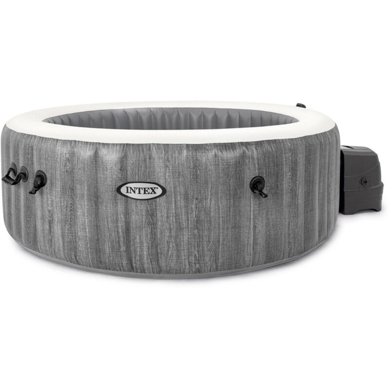 Intex - Jacuzzi Hinchable Redondo Baltik - 4 Plazas - 145 X 196 Cm