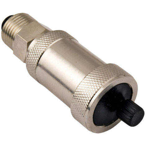 Purgador de aire automático de 1/2” con válvula de pie