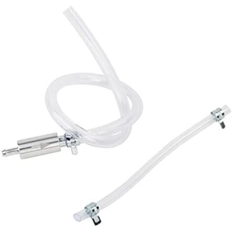 Purge de Frein Hydraulique Kit Et d'Embrayage pour Moto Aluminium et Caoutchouc Purgeur Voiture Tuyau Vanne Tube à Une Seule Voie -