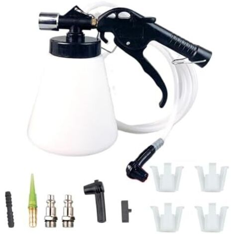 Purgeur à vide - 1 L Liquide de frein Machine chasse d'eau Kit purge d'embrayage Outils système freinage pour toutes les automobiles Section B