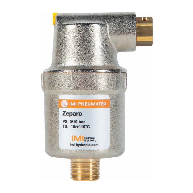 Purgeur d'air - IMI HYDRONIC - Zeparo ZUPN - Filetage mâle 3/8'
