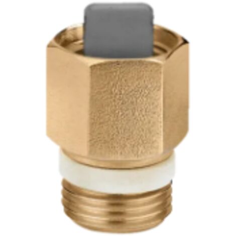 Purgeur d'air automatique, 1/2" M sans joint PTFE Caleffi 561400 1/2"