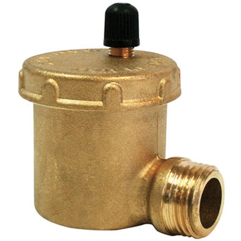 BLANC HABITAT Purgeur d'air automatique latéral mâle 1/2"(15/21) - Somatherm