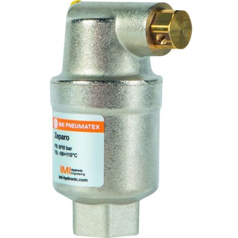 Purgeur d'air - IMI HYDRONIC - Zeparo ZUPN - Filetage femelle 1/2'