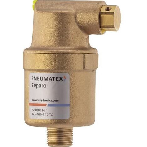 Purgeur d’air rapide IMI PNEUMATEX ZUP 10, DN 10 (3/8"), mâle