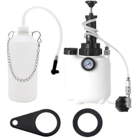 Purgeur De Frein À Pression  Fournitures Remplacement Automobile Libération Rapide Kit Saignée Du Liquide 3L - Pour Les Remorques Camping Cars Camions Berlines Et Pick Ups