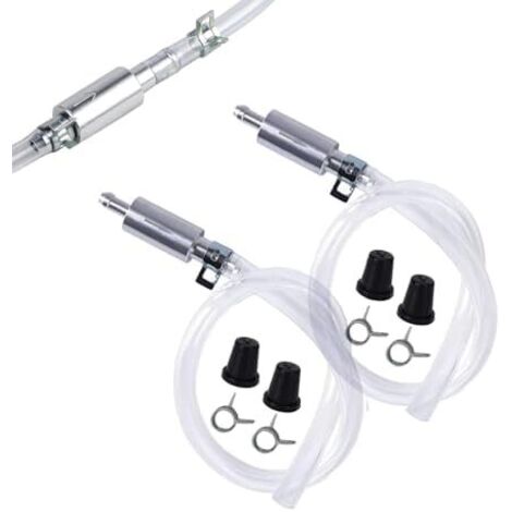 Purgeur de Frein Moto Voiture, Kit avec Valve Anti-Retour, Tuyau Purge Outil Saignement Hydraulique, Compatible Moto, Voiture -