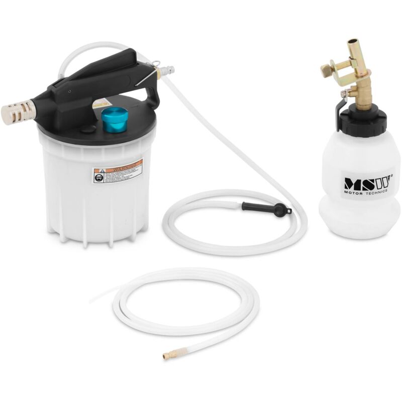 Purgeur de frein pour vidange d'huile et réservoir de recharge 2,8 à 12 bar 2 l