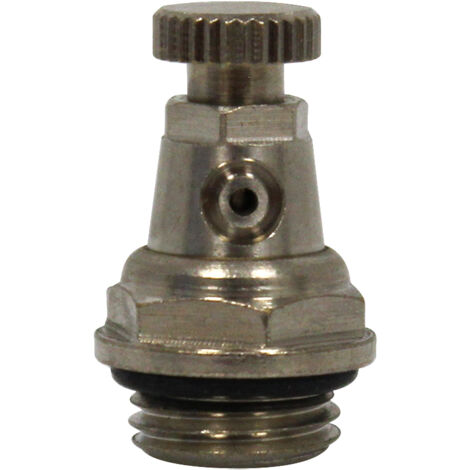 Purgeur manuel à volant et à bec orientable nickelé 1/4" (8/13) - Thermador