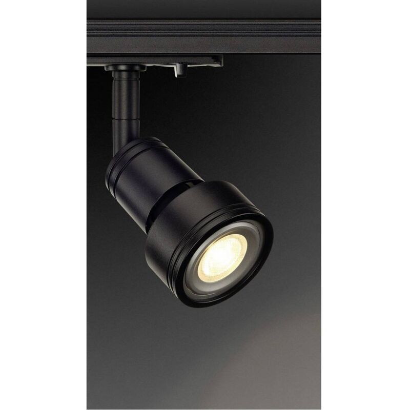 SLV - 143390 Luminaire sur rail haute tension GU10 noir (mat)