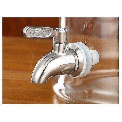 Purificador de agua por gravedad Berkefeld de Gran Bretaña - Grifo de latón cromado de 16 mm - Purificación de agua para el hogar - Confiable - Para propietarios de sistemas Aqua-Technique