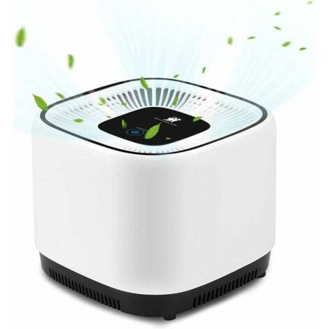 Purificador de aire con filtro HEPA auténtico, 20 m³, 99,97 % de filtración contra olores, polvo, polen y humo, con función de esterilización (purificador de aire)
