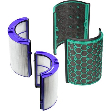 Purificador de aire de vidrio HEPA y filtro de carbón activado para uso interior para DP04, HP04 y TP04