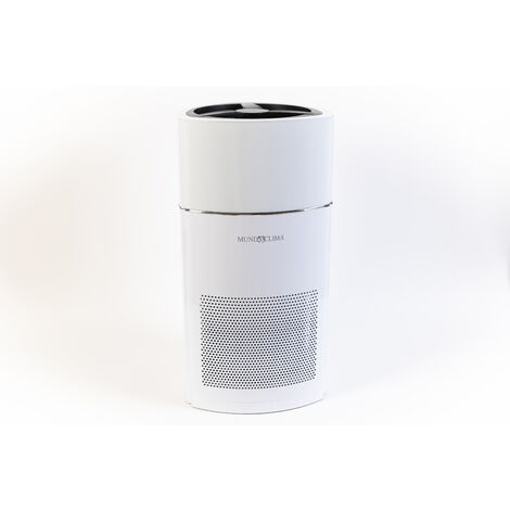 PURIFICADOR MUNDOCLIMA EXCELLENCE MU-PUR 400 HASTA 40M2 CON FILTRO HEPA H13+CARBÓN ACTIVO Y NANOSILVER TECHNOLOGY, CON SENSOR DE PARTICULAS