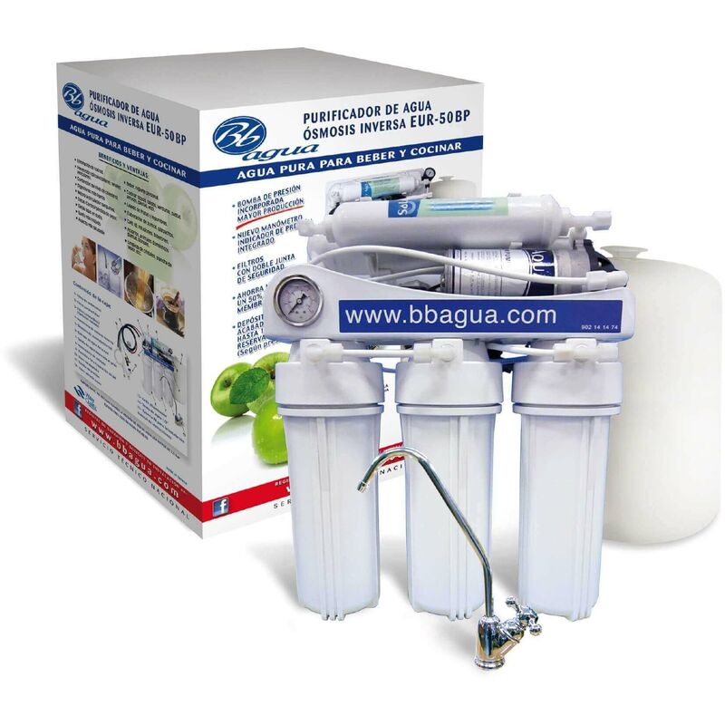 

Purificador Osmosis Inversa EUR-50 BP - Bbagua