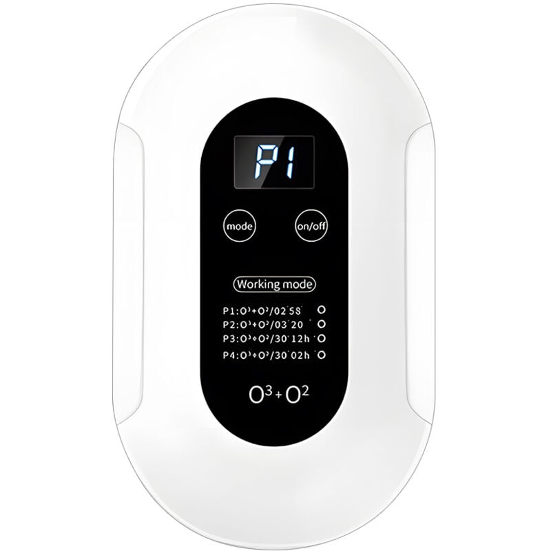 Lifcausal - Purificateur d'air à ions négatifs Élimine la fumée et les odeurs Formaldéhyde 4 modes de fonctionnement Purificateur d'air de voyage à