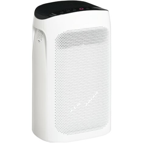 Purificateur d’air avec filtre HEPA triple couche, CADR 210m³/h, 3 vitesses, mode veille et minuteur, surface 25-35m³, anti-pollens et odeurs