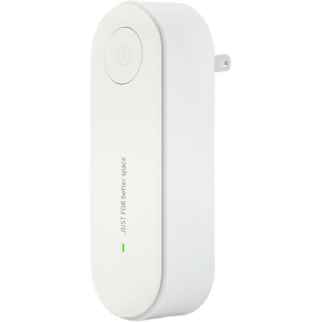 Purificateur d'air avec Générateur d'Ions Mini Filtre Plug-in Portable Air Purifier Désodorisant pour La Maison, Chambre, Cuisine, Bureau, Supprimer Les Fumée, Odeurs, Poussière, Pollen, Blanc