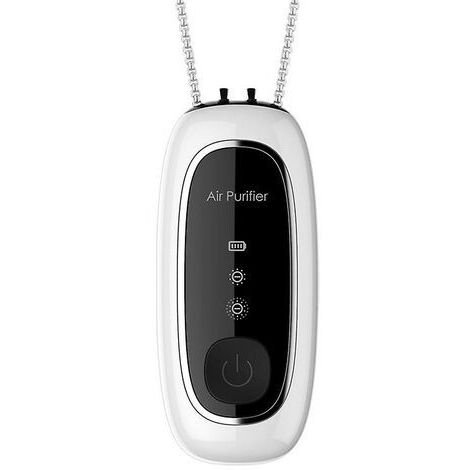 Purificateur D'Air Domestique Portable Ions Négatifs Charge Usb Portable Personnelle Filtres Purificateurs À Faible Bruit