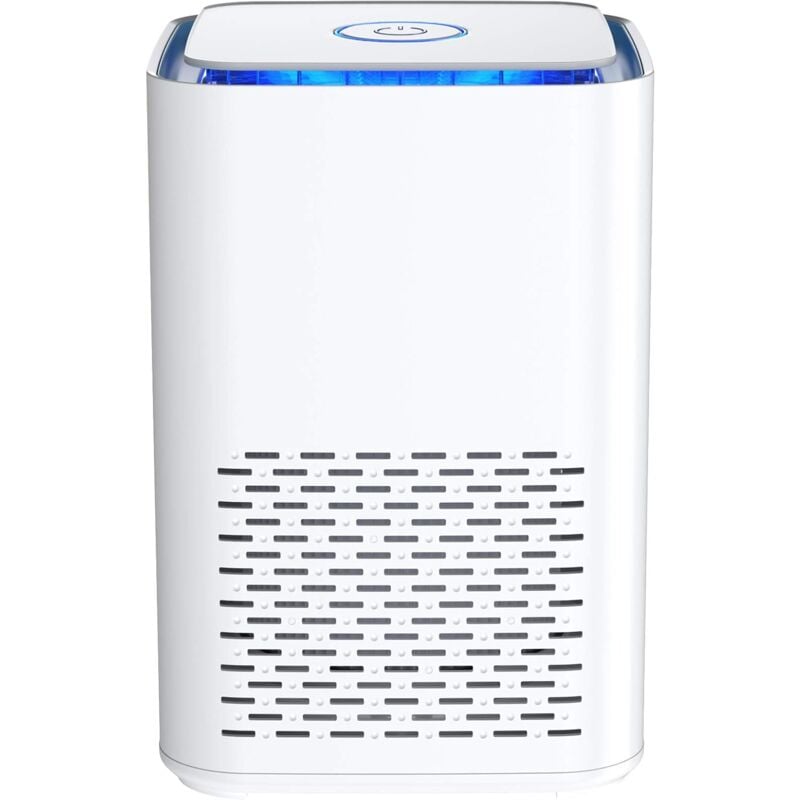 Purificateur d'air domestique, véritable filtre à air hepa pour chambre,bureau, éliminateur d'odeurs pour allergies et animaux domestiques, fumée,