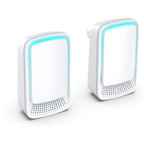 Purificateur d'Air Mini Générateur d'Ions Négatifs Plug-in pour Maison Chambre Salon Animaux (2 Pièces)