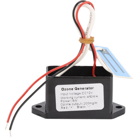 Purificateur d'Air Mini Ozone DC12V pour Maison - Élimine les Odeurs