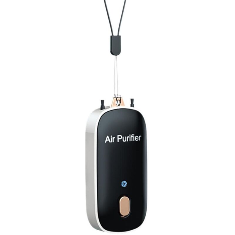 Purificateur d'Air Portable Mini - Purificateur de Poche Rechargeable pour Voiture et Chambre